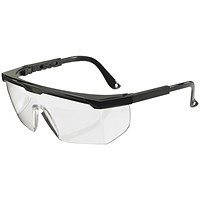 Kansas Anti-Mist Wrap Around Safety Spectacles Clear