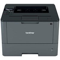 Brother HL-L5000D A4 Wired High Speed Mono Laser Printer, Grey