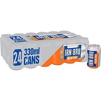 Irn Bru Sugar Free, 24x330ml Cans