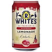Britvic R Whites Raspberry Lemonade 330ml (Pack of 24)