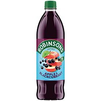 Robinsons No Added Sugar Apple & Blackcurrant Squash, 1 Litre Robinsons No Added Sugar Apple & Blackcurrant Squash, 1 Litre