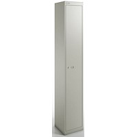 Qube by Bisley Locker 1 Door 1800mm High 457 Deep Goose Grey