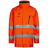 Beeswift Deltic Hi-Viz Jacket, Orange, Large Beeswift Deltic Hi-Viz Jacket, Orange, Large