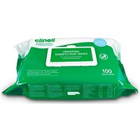 Clinell Universal Wipes BCW100 (Pack of 100)