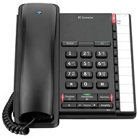 BT Converse 2200 Corded Telephone Black 040208
