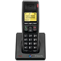 BT Diverse 7100 Plus DECT Additional Telephone Handset Cordless SMS Range 50-300m Ref 060748