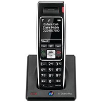 BT Diverse 7400 Plus DECT Cordless Phone Black 44714