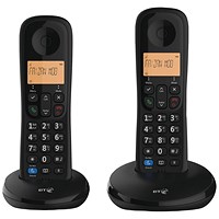 BT Everyday DECT Phone Twin 10 Hours Talk Time or 100 Hours Standby 90662