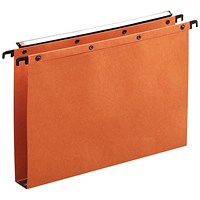 Elba Suspension File Manilla Foolscap Orange (25 Pack)