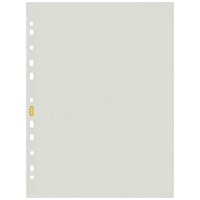 Elba Recycled A4 Punched Pockets, 80 micron, Top Opening, Pack of 100 Elba Recycled A4 Punched Pockets, 80 micron, Top Opening, Pack of 100