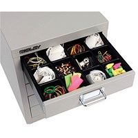 Bisley Multidrawer Insert Tray, Plastic, 16 Compartments