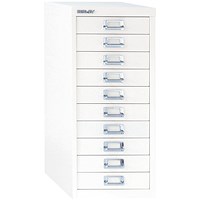 Bisley 10 Multidrawer Cabinet, Chalk White Bisley 10 Multidrawer Cabinet, Chalk White