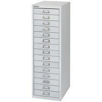 Bisley 15 Multidrawer Cabinet, Silver