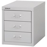 Bisley 3 Multidrawer Cabinet A4 279x380x325mm Grey H123NL-073