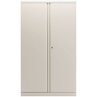 Bisley 2 Door Cupboard Empty 914x470x1570mm Chalk White KF78713