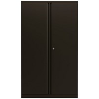 Bisley 2 Door Cupboard Empty 914x470x1570mm Black KF78714