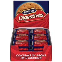 McVities Original Digestives Biscuits Twin Pack, Pack of 24