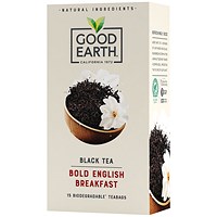 Good Earth Bold English Breakfast Tea Bags - Pack of 15