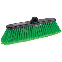 Broom Head Soft 28cm Green P04053