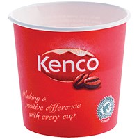 Kenco 7oz Singles Paper Cups Red (Pack of 800)