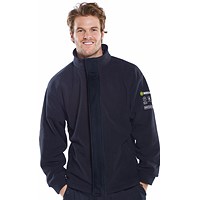 Beeswift Arc Compliant Fleece Jacket, Navy Blue, 3XL
