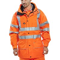 Beeswift Carnoustie Jacket, Orange, 2XL