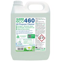Clover ECO 460 All Purpose Cleaner 5 Litre (Pack of 2)