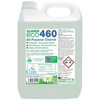 Clover ECO 460 All Purpose Cleaner, 5 Litres, Pack of 2 Clover ECO 460 All Purpose Cleaner, 5 Litres, Pack of 2