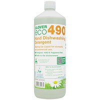 Clover ECO 490 Dishwashing Detergent 1 Litre (Pack of 12)