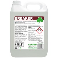 Clover Breaker Concentrated Poolside Cleaner, 5 Litres Clover Breaker Concentrated Poolside Cleaner, 5 Litres