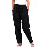 Beeswift Chefs Trousers, Black, Large