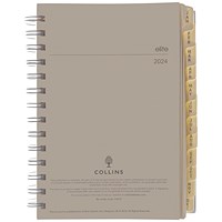 Collins Elite Compact Day Per Page Refill, 2024