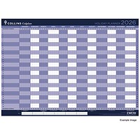 Collins A1 Holiday Planner, Mounted, 2026 Collins A1 Holiday Planner, Mounted, 2026