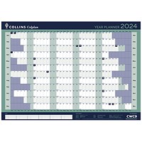 Collins A1 Year Planner, Mounted, 2024