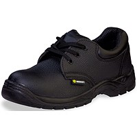 Beeswift Dual Density Economy S1 Shoes, Black, 6.5