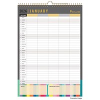 Collins Edge 2026 Wall Calendar, Month To View, A3 Collins Edge 2026 Wall Calendar, Month To View, A3