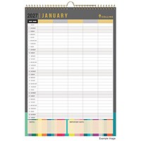 Collins Edge Wall Calendar Month To View A3 2027