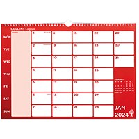 Collins Memo Calendar A3 2024