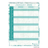 Collins Tara 2026 Wall Calendar, Month To View, A3 Collins Tara 2026 Wall Calendar, Month To View, A3