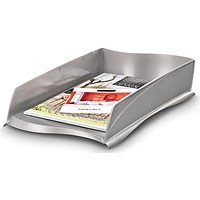 CEP Ellypse Xtra Strong Self-stacking Letter Tray, Taupe