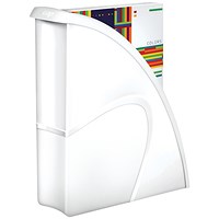 CEP Pro Gloss Plastic Magazine File, White