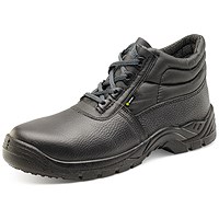 Beeswift Non Metallic Chukka Boots, Black, 6.5