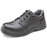 Beeswift Micro-Fibre Tie S2 Shoes, Black, 10 Beeswift Micro-Fibre Tie S2 Shoes, Black, 10