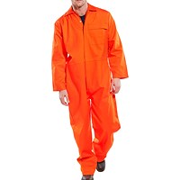 Beeswift Fire Retardant Boilersuit, Orange, 42