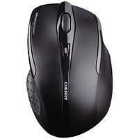 Cherry MW 3000 Right Hand Ergonomic Mouse, Wireless, Black