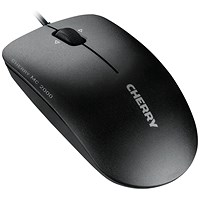 Cherry MC 2000 USB Wired Infra-red Mouse With Tilt Wheel Technology Black