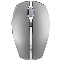 Cherry Gentix Mouse, Bluetooth Wireless, Frosted Silver