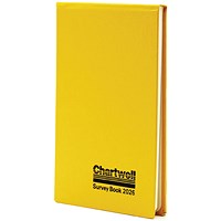 Chartwell Field Survey Book, 130x205mm, Weather Resistant, 160 Pages Chartwell Field Survey Book, 130x205mm, Weather Resistant, 160 Pages