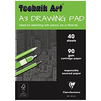 Technik Art Drawing Pad A3 90gsm XPC3