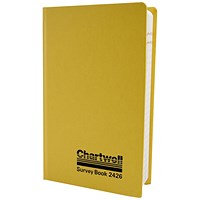 Chartwell Collimation Survey Book, 192x120mm, Weather Resistant, 80 Leaf
